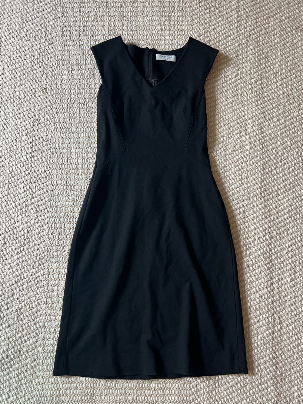 MM Lafleur Classic Black Sheath Dress